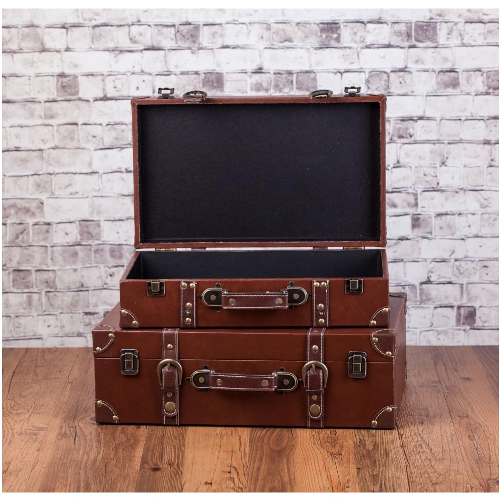 KCNN] トランクケース アンティーク ヴィンテージスーツケースの撮影の